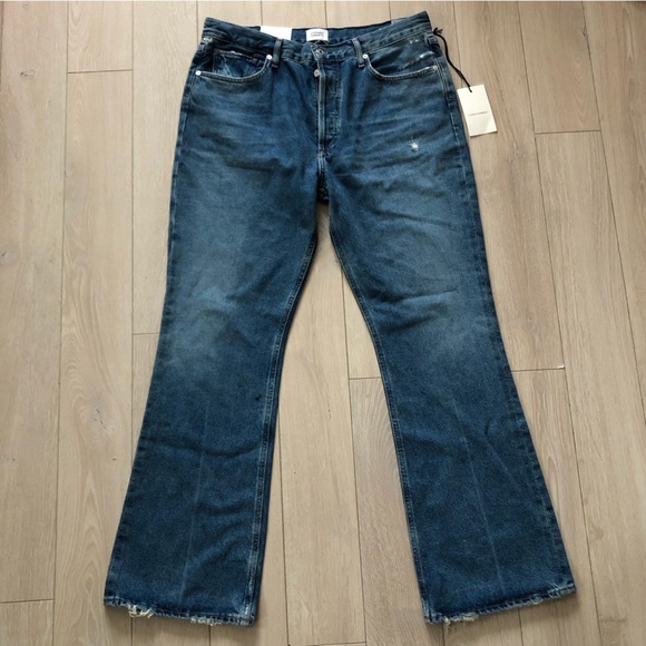 NWT CITIZENS OF HUMANITY Libby High Rise Bootcut Blue Denim Jeans Women’s 32 - Picture 4 of 16